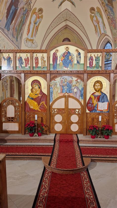 Görögkatolikus ikonosztázion részlet