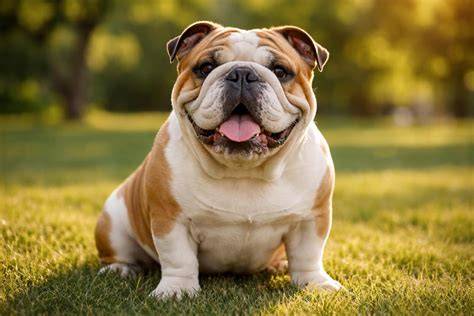 kép az angol bulldog külsejéről és tipikus arckifejezésről