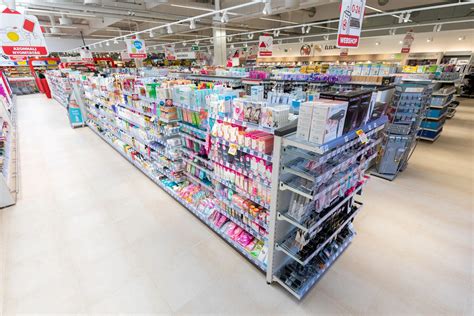 A Rossmann üzlet belső tere