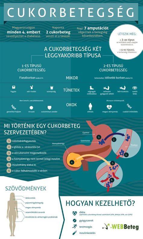 Infografika: A cukorbetegség és a bőr kapcsolata - tünetek, kockázatok és kezelési pontok