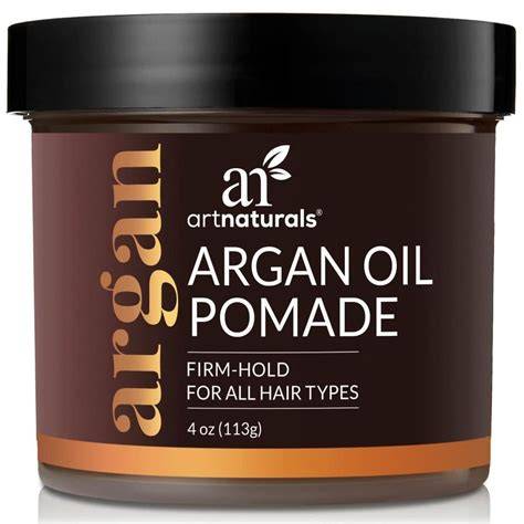 argán olajjal dúsított szakáll pomade vizuális bemutató