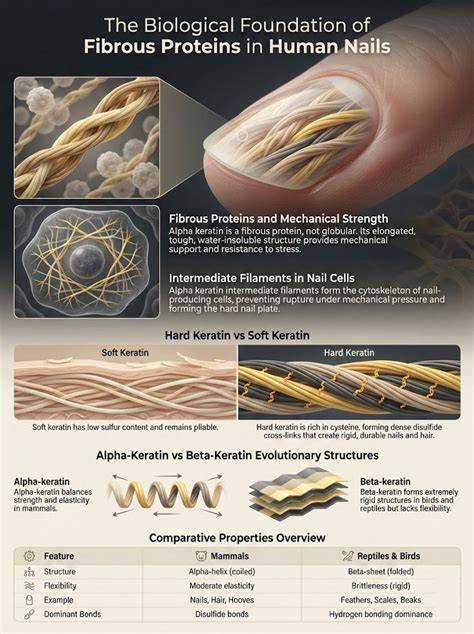 Kis infographic a keratin és cisztein kapcsolatáról