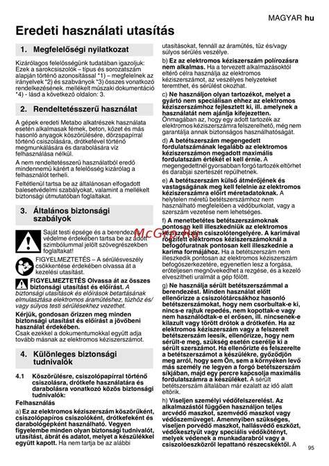 Biztonsági utasítás és allergiateszt