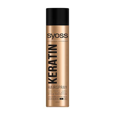 keratin spray összetevők vizuális ábrázolása