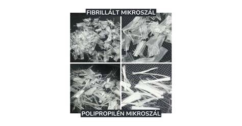 Infografika a mikroszál, fibrillált mikroszál és makroszál közötti különbségekről, adagolási javaslatokról