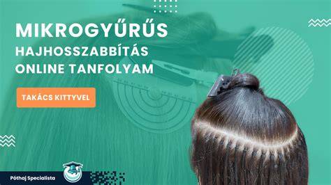 Infografika: Hogyan működik a hajcsat- és mikrogyűrűs hajhosszabbítás