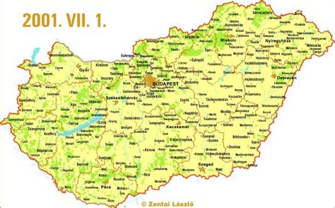 Tiszaújváros térkép - főbb fodrászati helyszínek