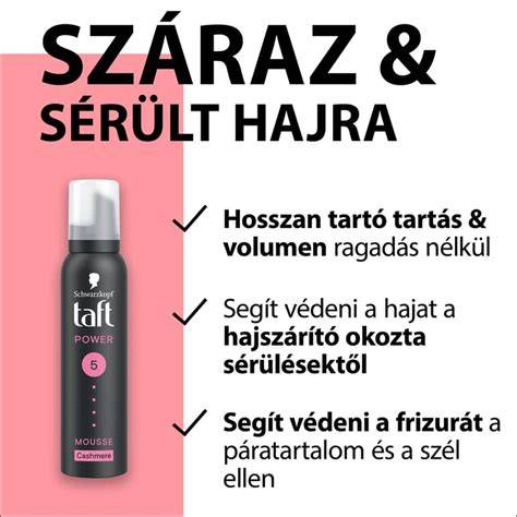 Infografika: Taft hajhab felhasználási lépései