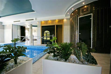 Silver Hotel elrendezése és wellness részlege