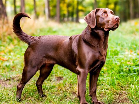 Labrador retriever a vízipart