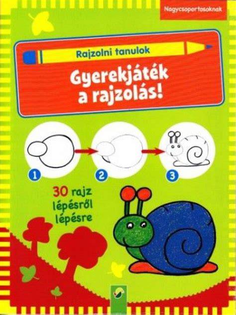 lépésről lépésre rajz