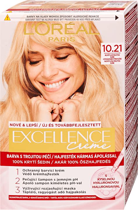 L'Oréal Paris Excellence hajfesték összetevők listája