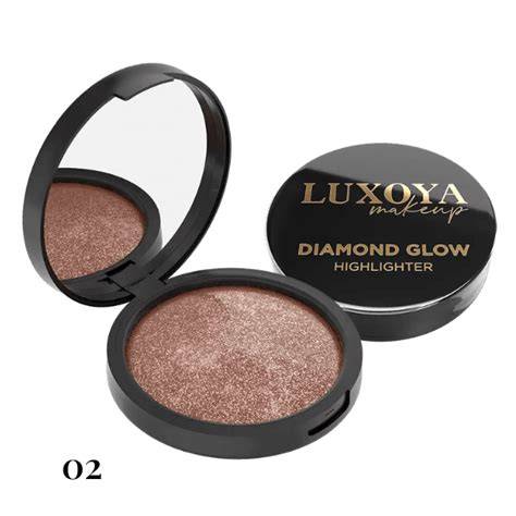 Luxoya Diamond Glow Highlighter - Regán Lili vizuális példája