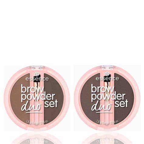 visualization: two-brown-shades brow powder set