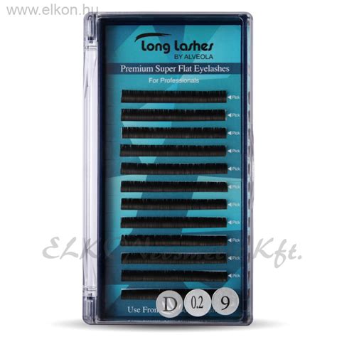 Long Lashes Super Flat szempillák összehasonlítása hagyományos szempillákkal